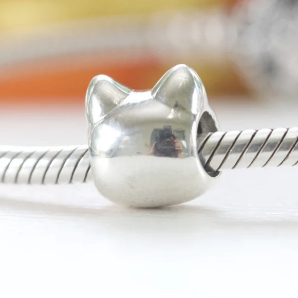 PANDORA CURIOUS CAT CHARM 791706 - Picture 2 of 2